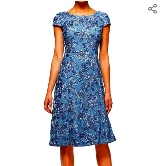 sachin and babi light blue dress Women's White Chiffon Dresses main image 0